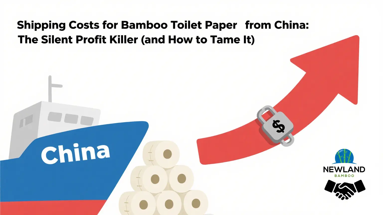Versandkosten für Bambustoilettenpapier aus China