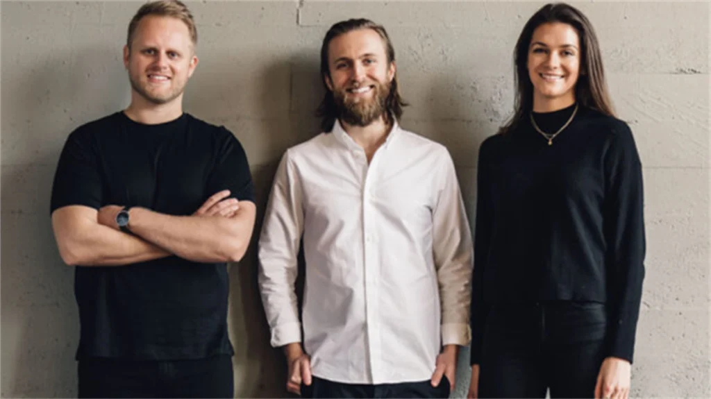 Cloud Paper team photo with Austin Watkins Ryan Fritsch and Tori Kiss from GeekWire 2020 report